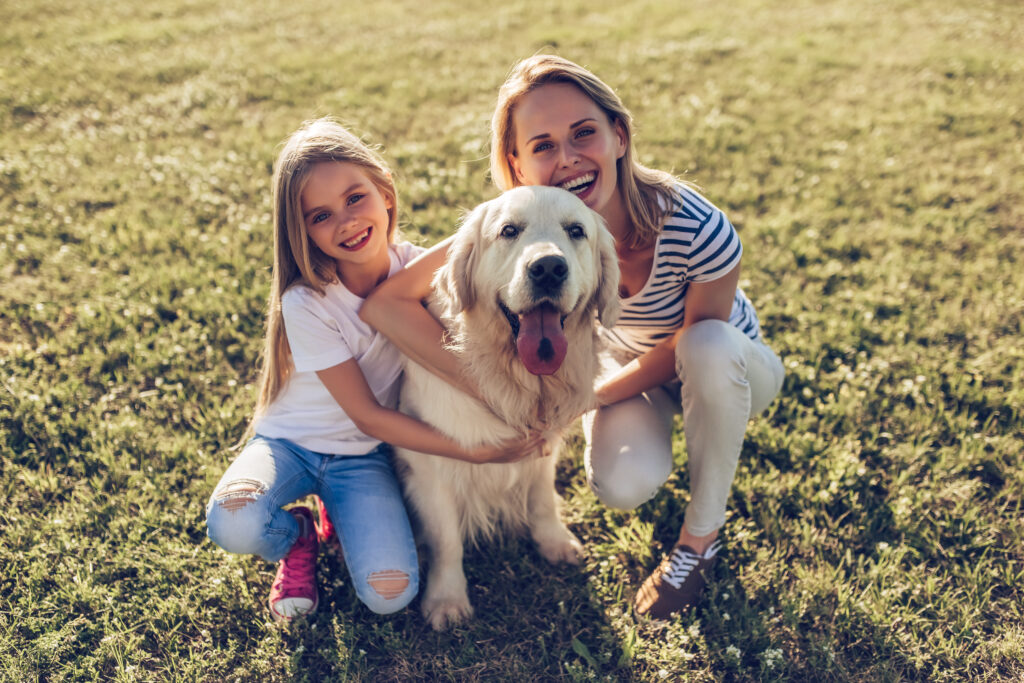 Tender reunion moment between a girl and her beloved dog after a safe and caring journey with US pet transport services. Explore our blog for heartwarming stories and insights on pet reunions and travel experiences.